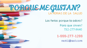 ferias ,porque me gustan