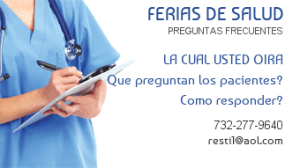 Feria salud,preguntas pacientes
