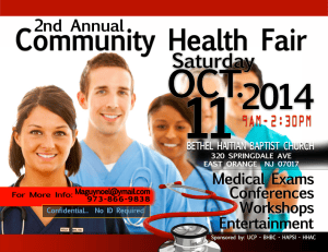 Health-Fair-2014-post card East Orange