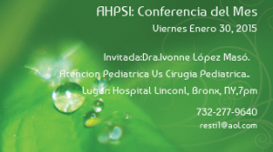 ahpsi, Enero, 30