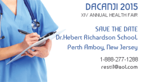 dacanji, 2015 business card