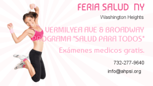 feria salud, para todos