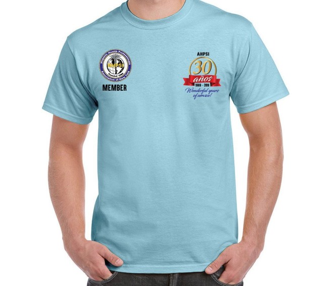 ahpsi, t shirt 30 aniversario