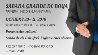 sabana mision Humanitaria