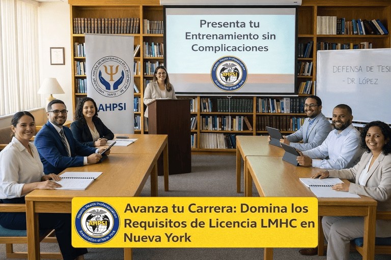 Logra tu Licencia LMHC: Checklist Completo del Entrenamiento Requerido ...